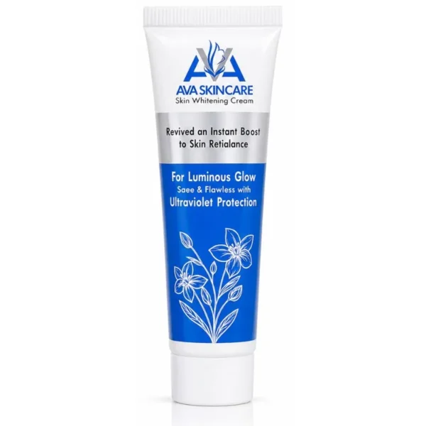 AVA Skin Whitening Cream  | Brightening & Hydrating Face Cream | Smooth & Healthy-Looking Skin | 30g