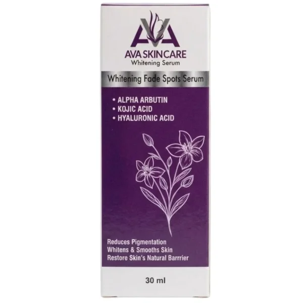 AVA Fade Spots Serum | Brightening & Dark Spot Care Serum | Hydrating Night Serum | 30ml
